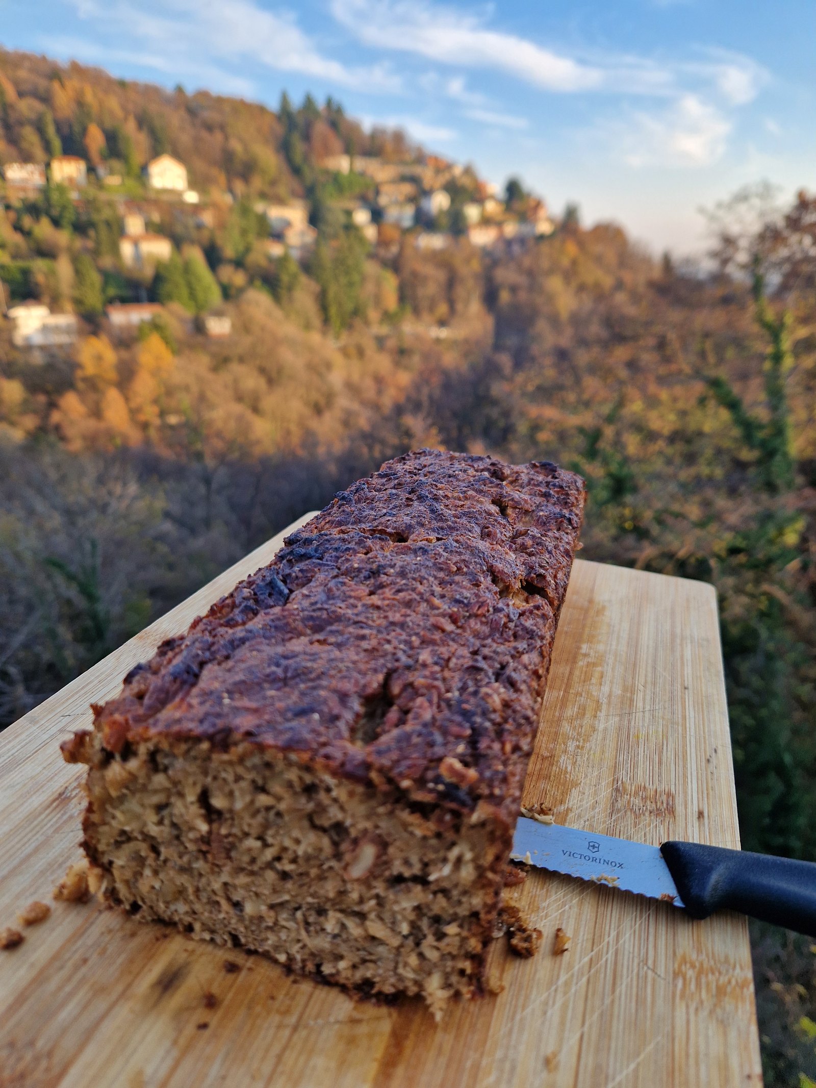 Banana bread aux flocons d&rsquo;avoine