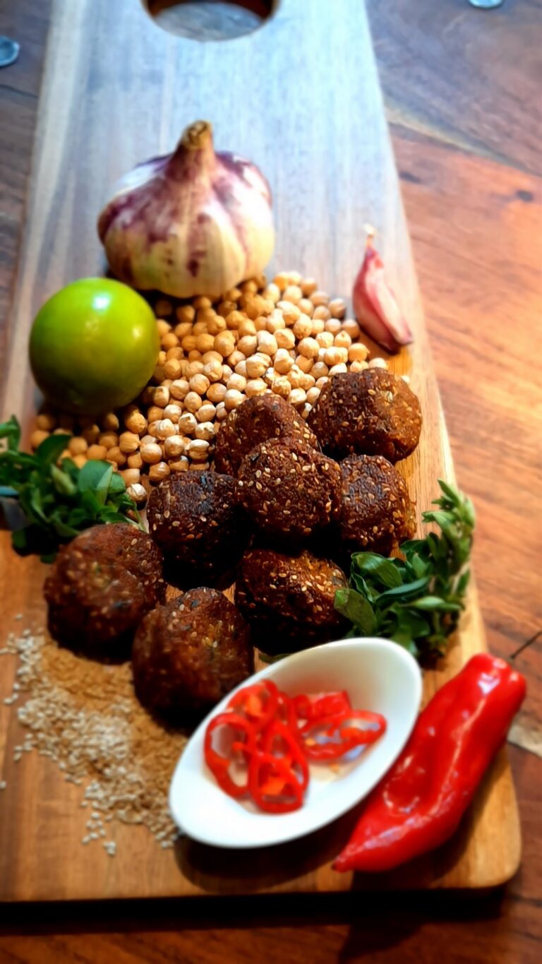 Falafels de pois chiches au sésame