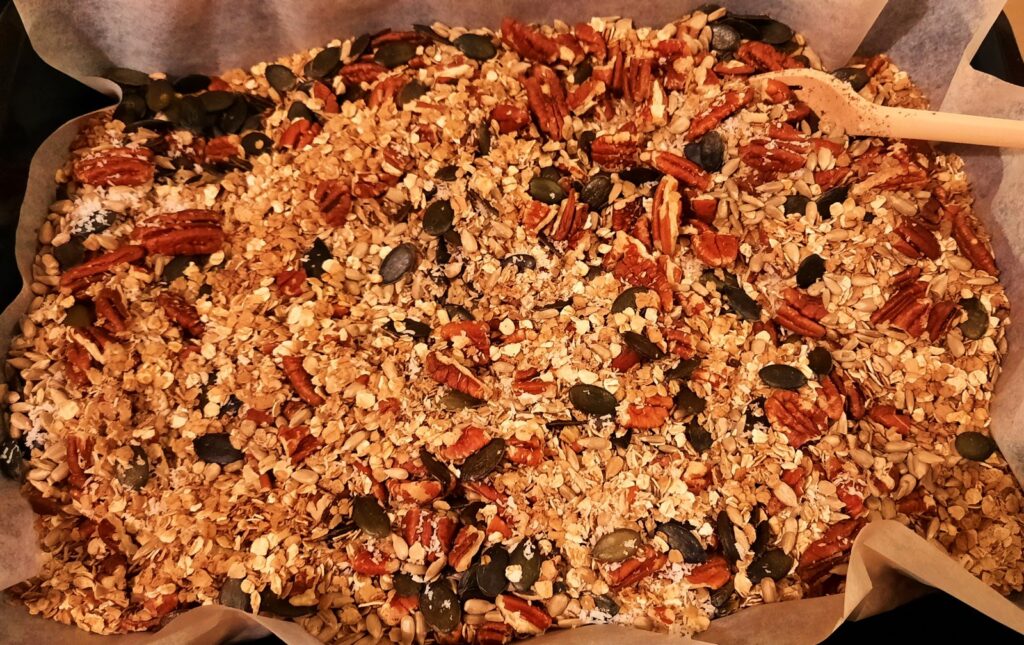 Granola aux fruits à coque