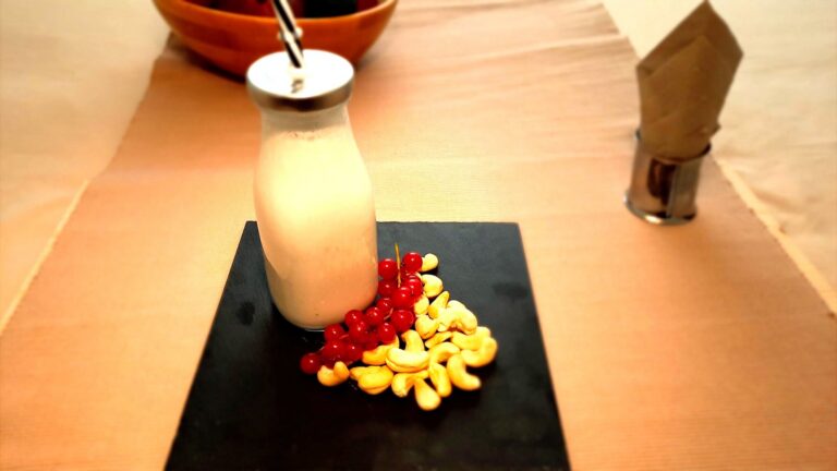 Lait de cajou maison