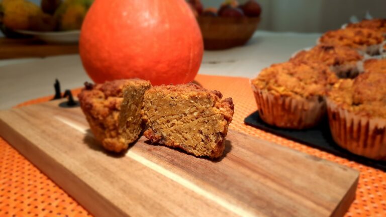 Muffins au potimarron et à la patate douce