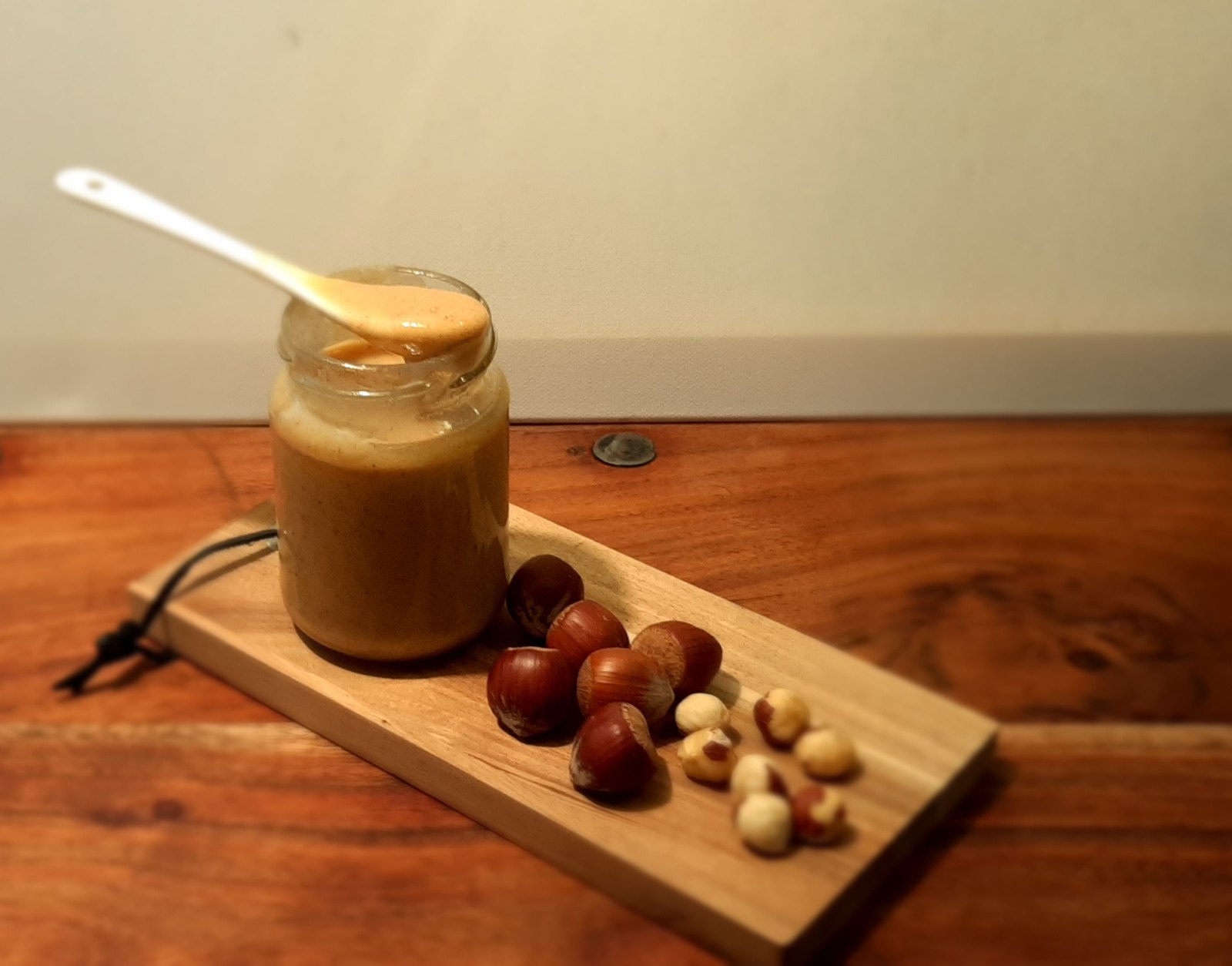 Purée de noisette maison