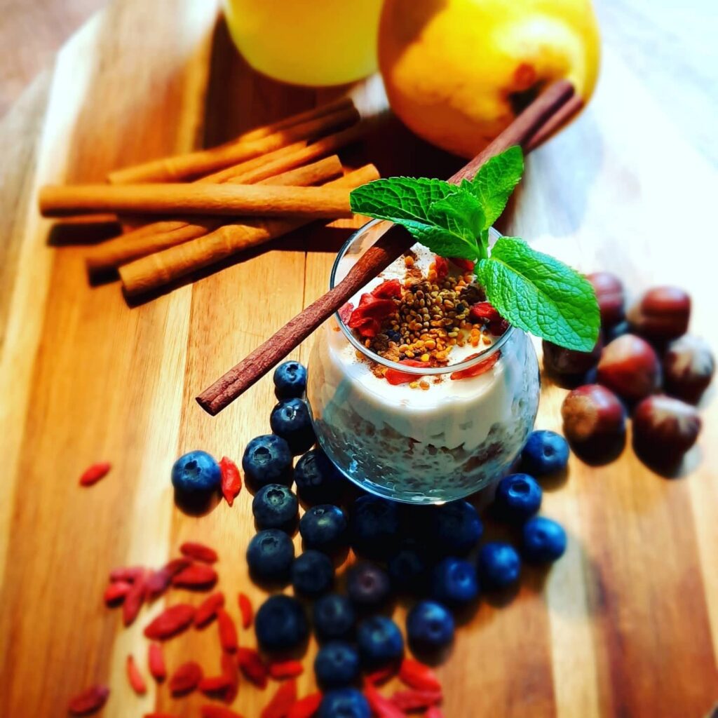 Porridge de quinoa au coing