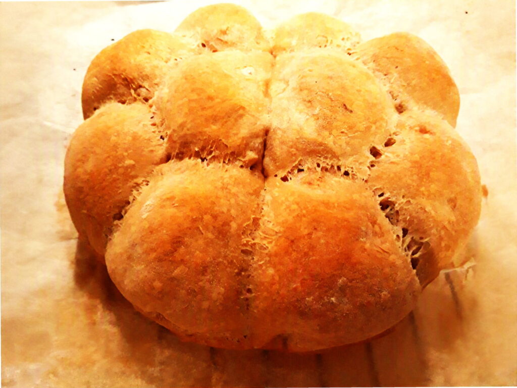 Couronne de pain au levain
