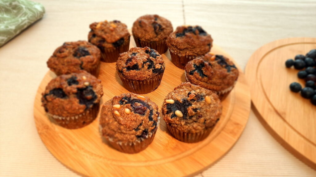 Muffins aux myrtilles